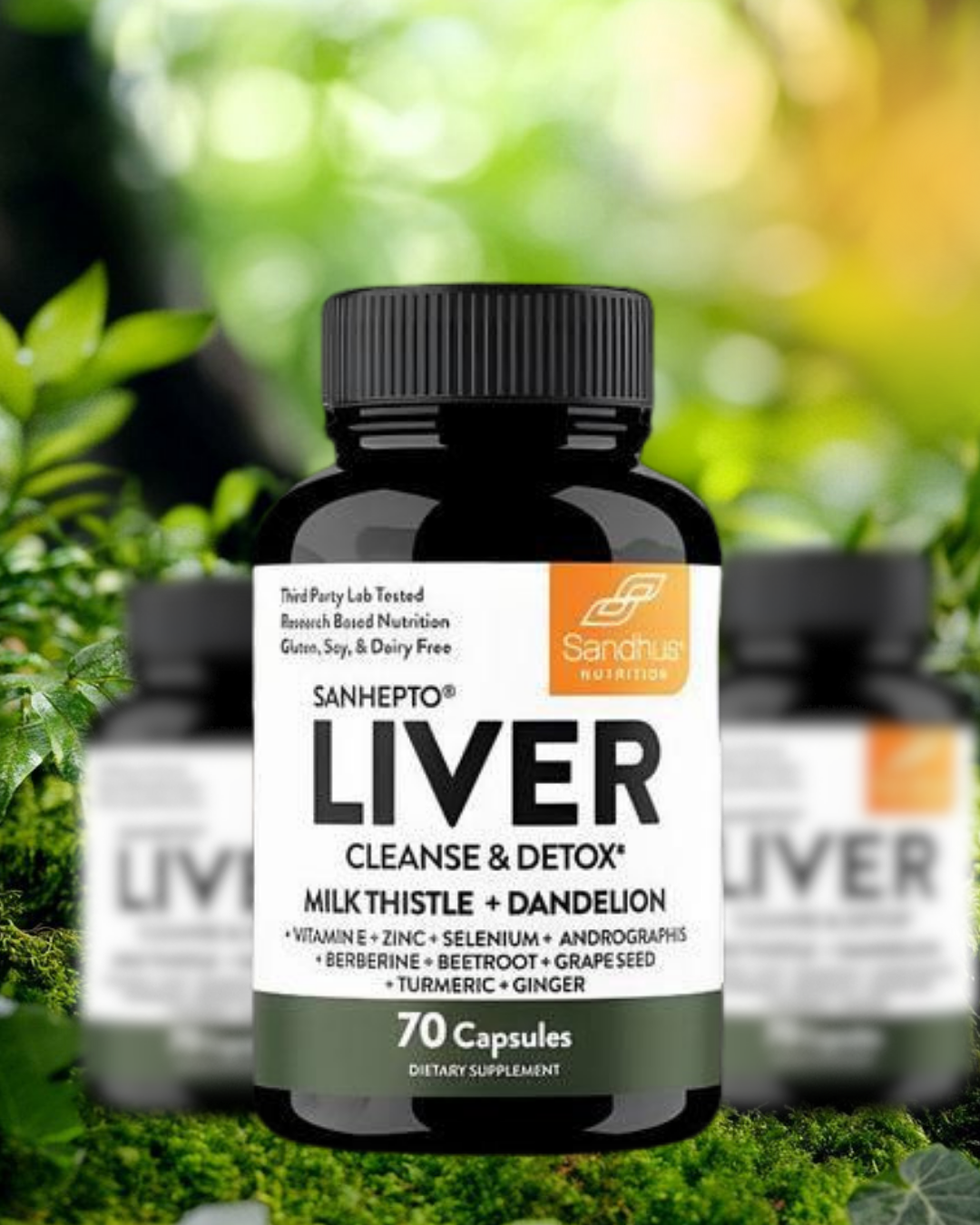 LIVER UP - ¿Reflujo, pesadez y cansancio? Liver, tu aliado con 26 formulas naturales poderosas.