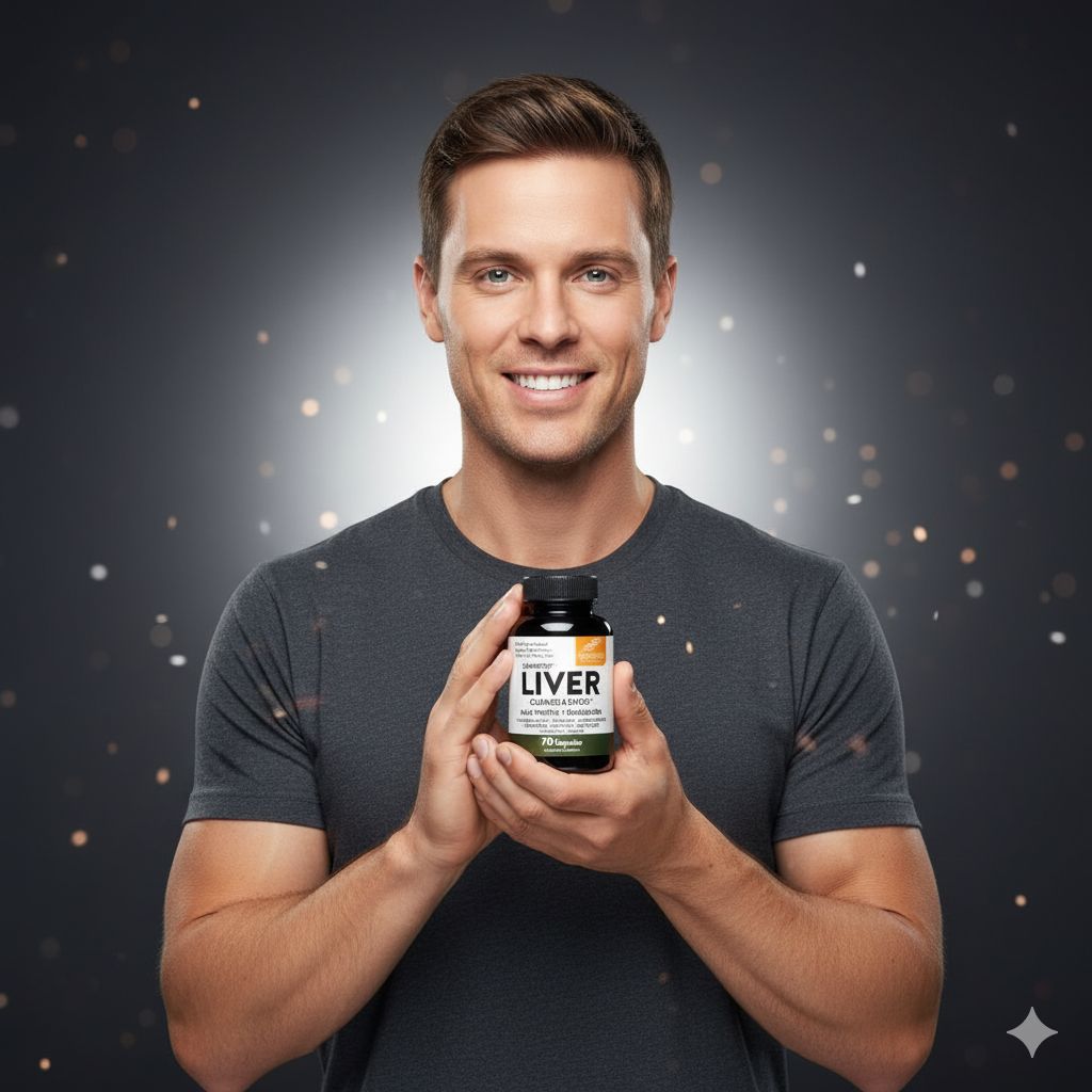 LIVER UP - ¿Reflujo, pesadez y cansancio? Liver, tu aliado con 26 formulas naturales poderosas.