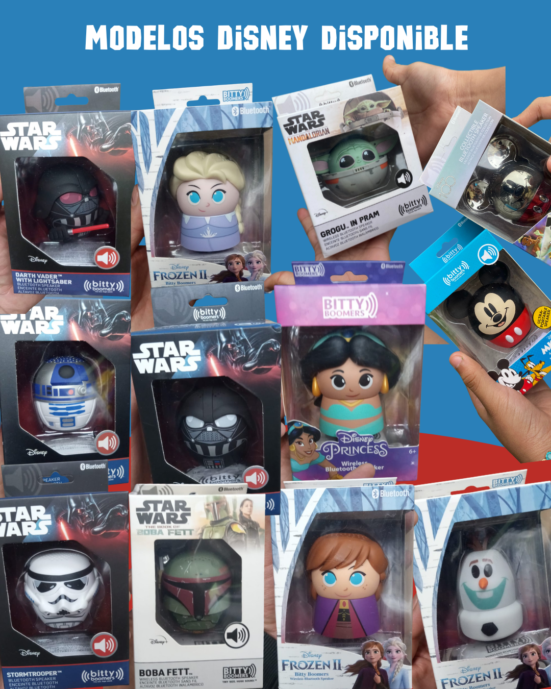 Bitty Boomers 🔊 El Parlante Mini de Colección con Sonido Gigante